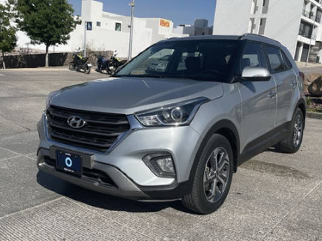 Hyundai Creta 1.6 Limited At 2019 plateado San Luis Potosí